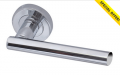 Door Handle Company: `Petra` Polished Chrome, Satin Chrome Or Satin Nickel Door Handles - JV508 (sold In Pairs) From £9.50 Inc VAT
