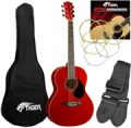 DJM Music: 42% Off Tiger Red Acoustic Guitar Pack