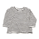 Ministylin: Stripe Three-quarter Sleeve Top For £12